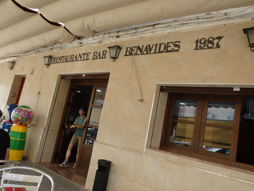 We take turns using the 'Conveniences'.